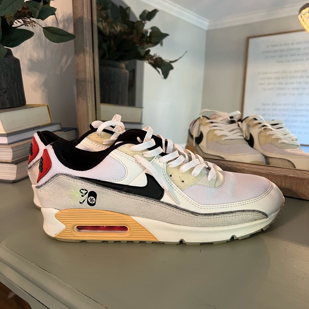 Nike Air Max 90 SE Swoosh Fiber White